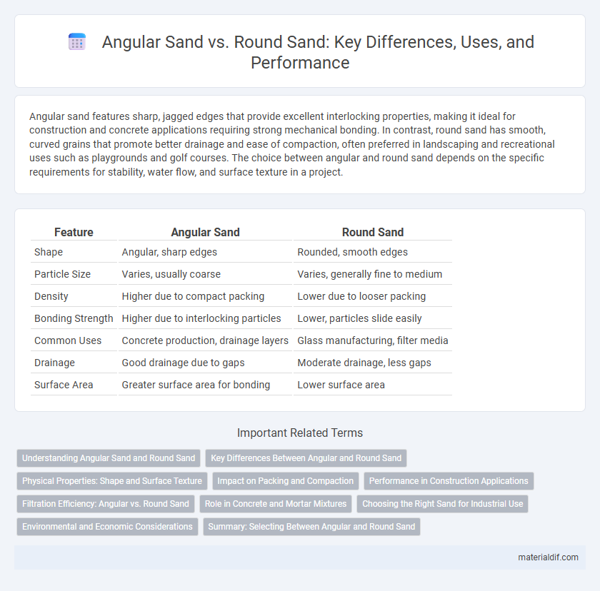 Angular Sand vs. Round Sand: Key Differences, Uses, and Performance