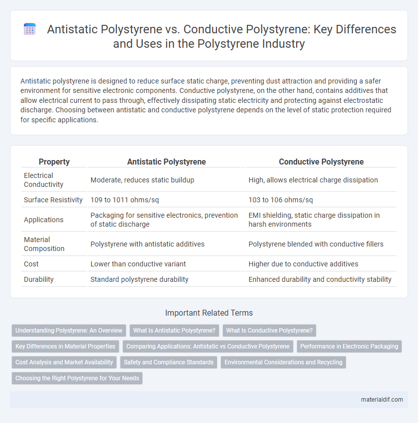 Antistatic Polystyrene vs. Conductive Polystyrene: Key Differences and Uses in the Polystyrene Industry