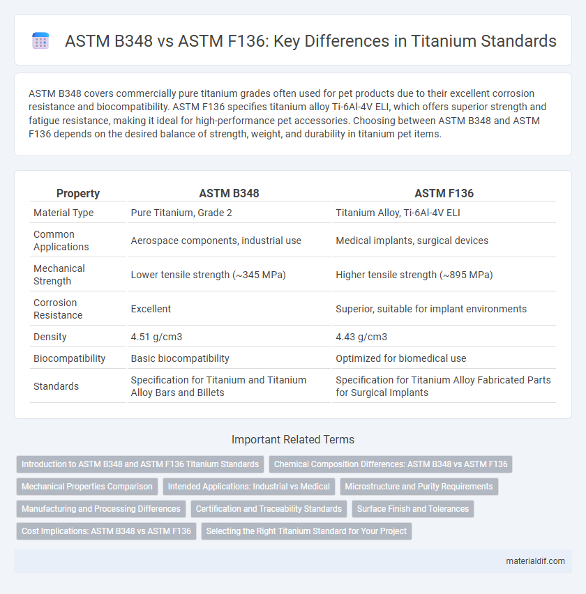 ASTM B348 vs ASTM F136: Key Differences in Titanium Standards