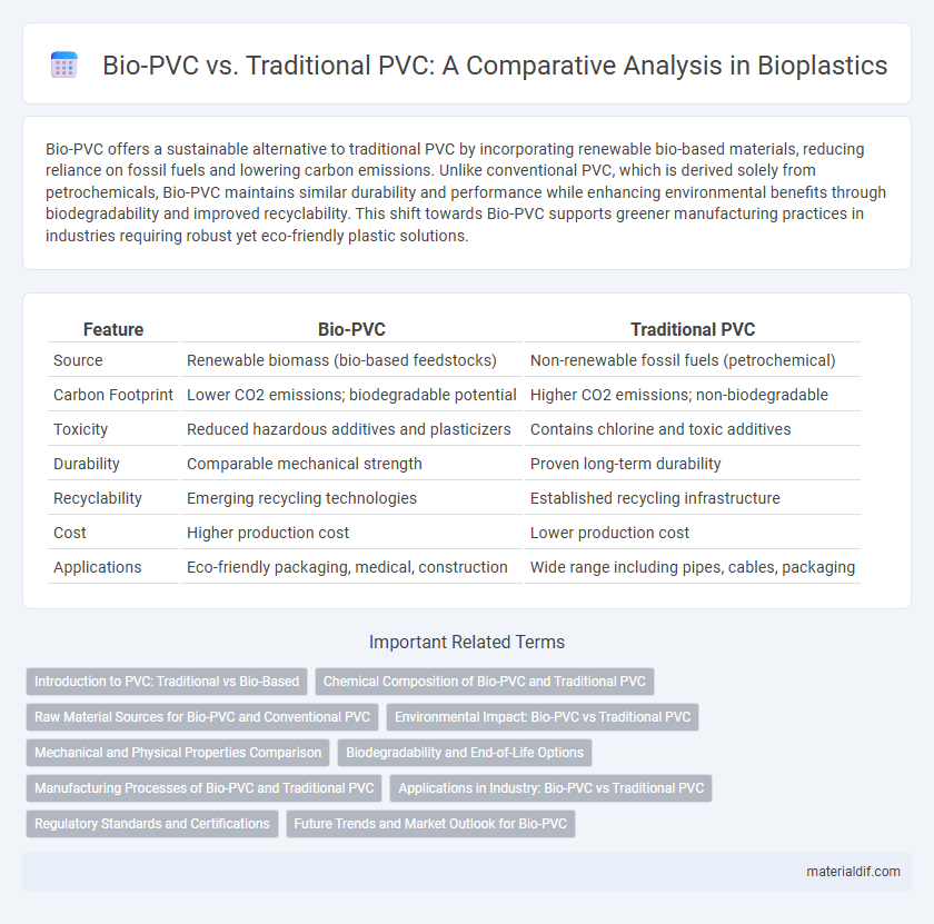 Bio-PVC vs. Traditional PVC: A Comparative Analysis in Bioplastics