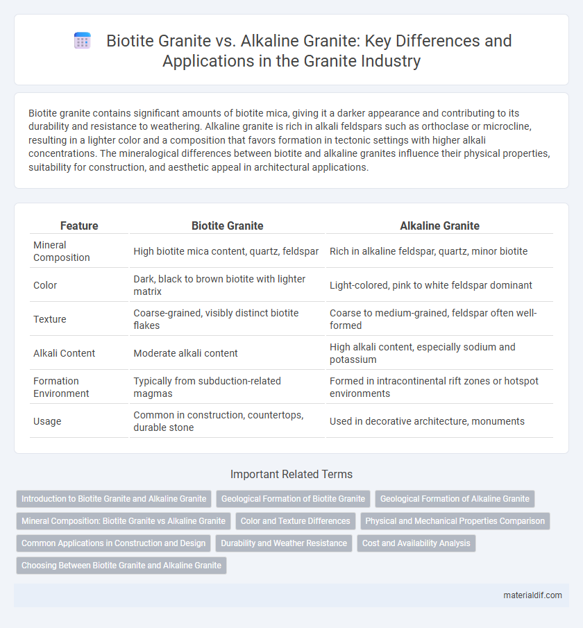 Biotite Granite vs. Alkaline Granite: Key Differences and Applications in the Granite Industry