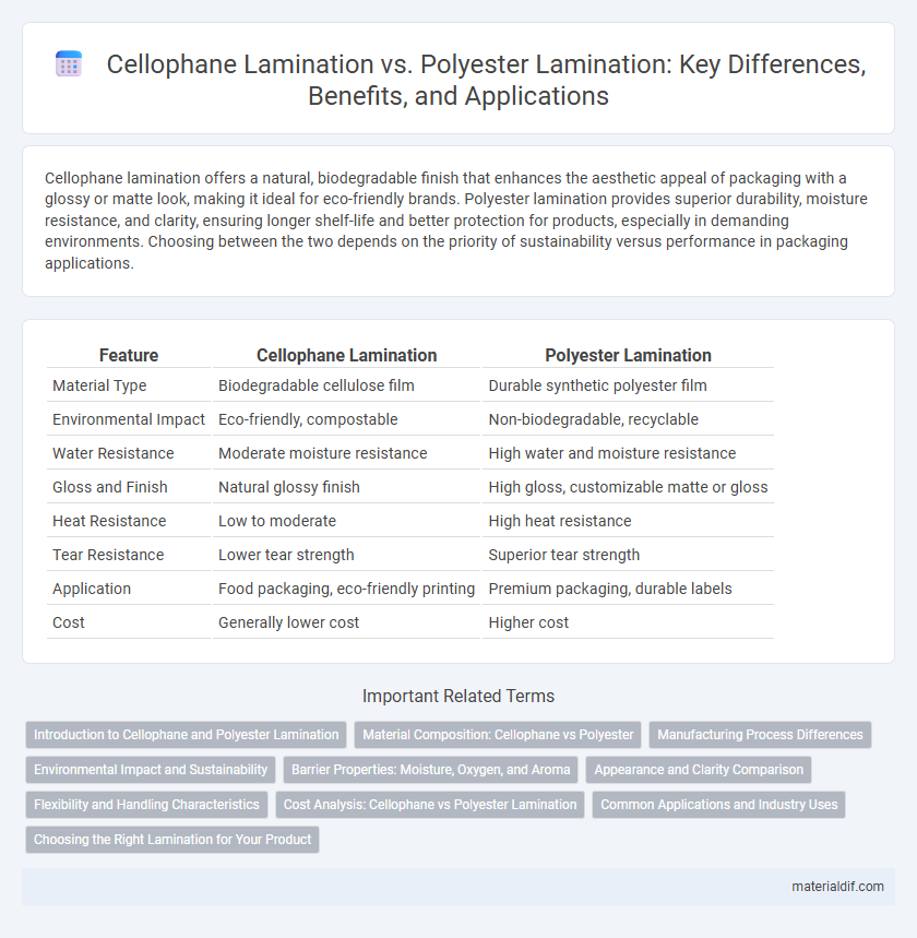 Cellophane Lamination vs. Polyester Lamination: Key Differences, Benefits, and Applications