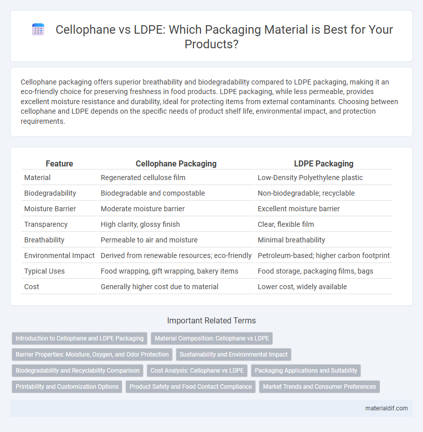 Cellophane vs LDPE: Which Packaging Material is Best for Your Products?