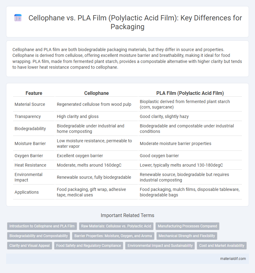 Cellophane vs. PLA Film (Polylactic Acid Film): Key Differences for Packaging