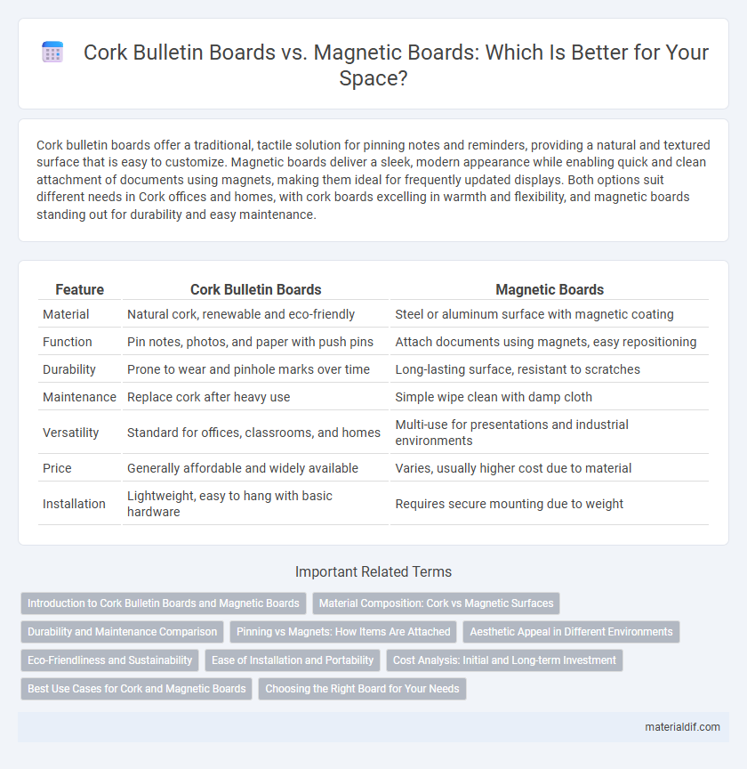 Cork Bulletin Boards vs. Magnetic Boards: Which Is Better for Your Space?