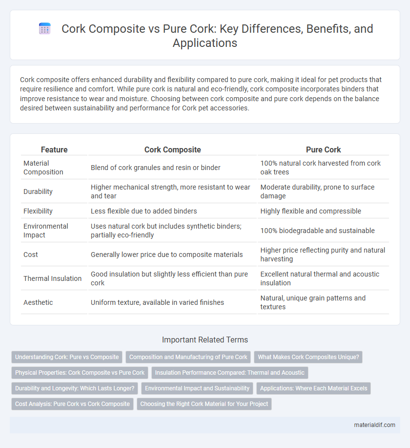Cork Composite vs Pure Cork: Key Differences, Benefits, and Applications