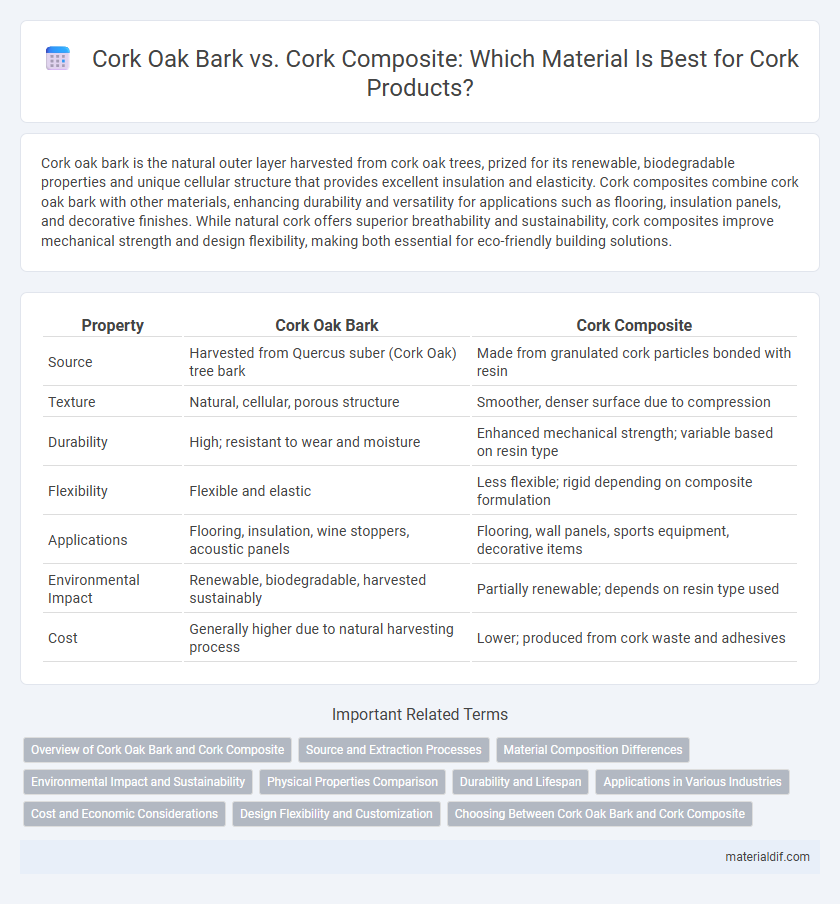 Cork Oak Bark vs. Cork Composite: Which Material Is Best for Cork Products?