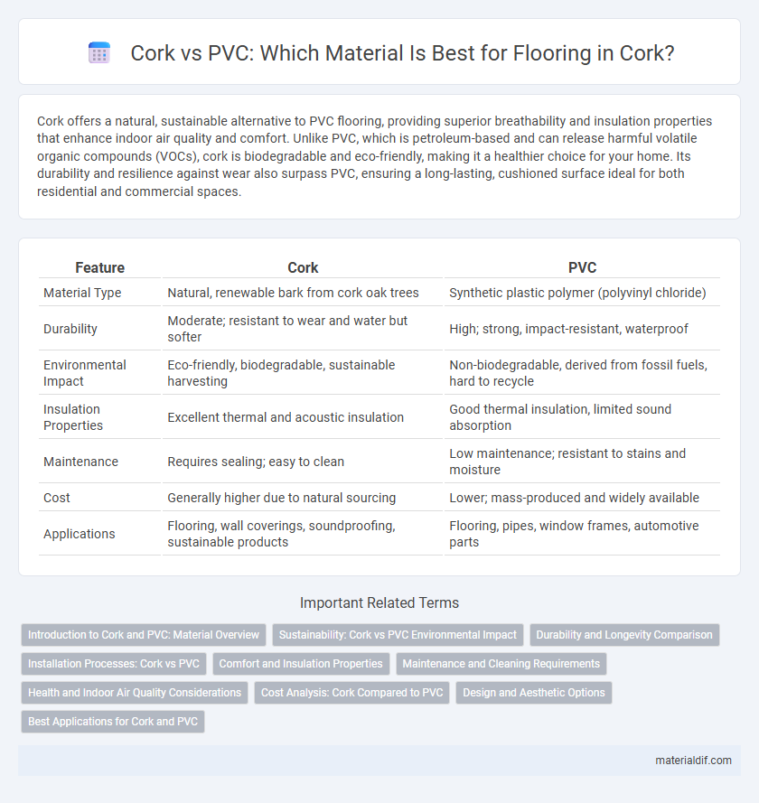 Cork vs PVC: Which Material Is Best for Flooring in Cork?