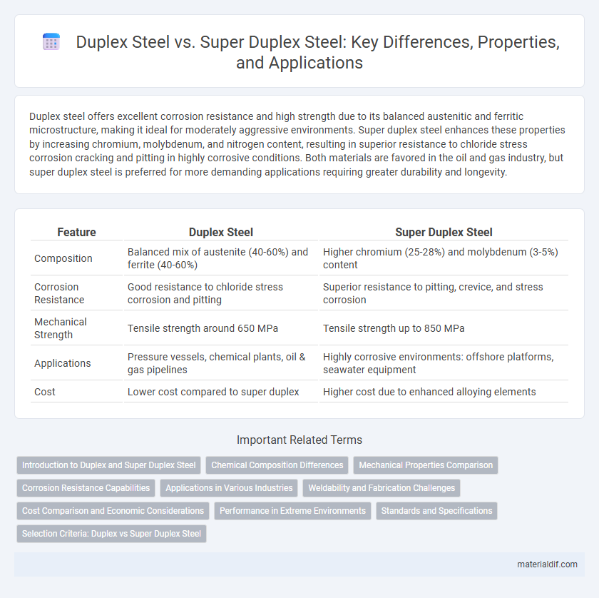 Duplex Steel vs. Super Duplex Steel: Key Differences, Properties, and Applications