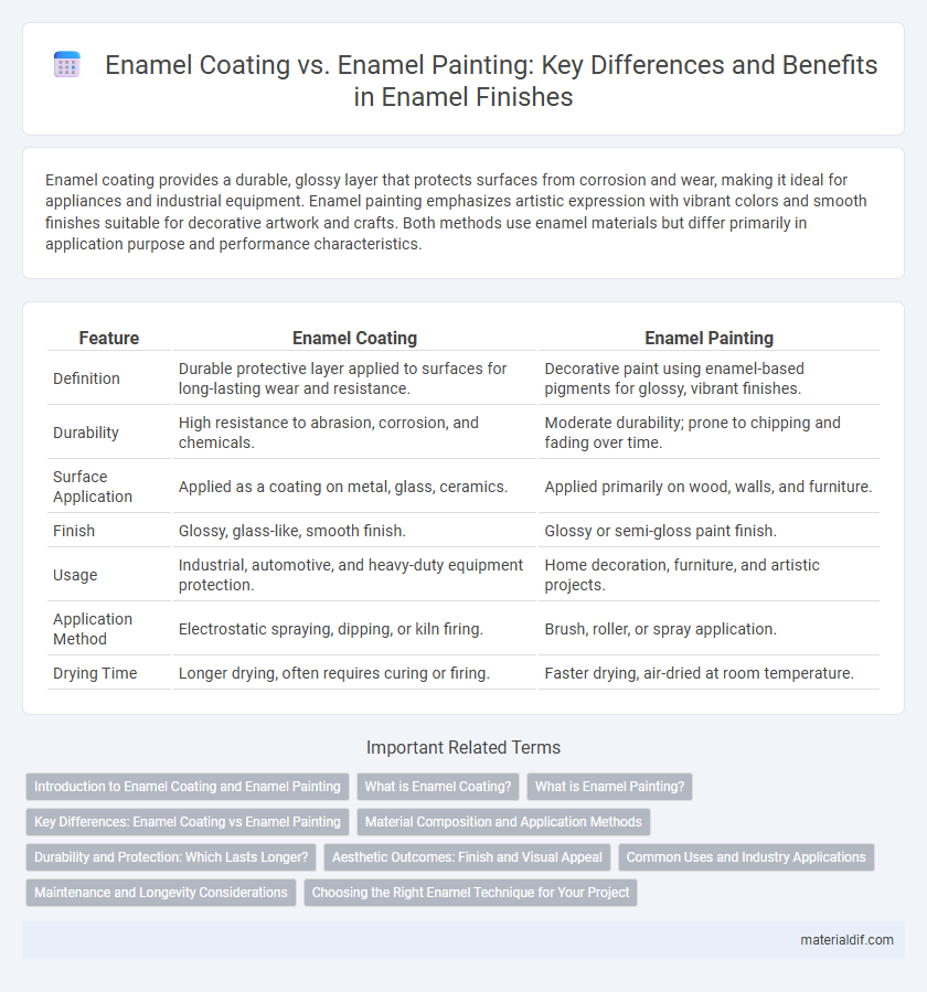 Enamel Coating vs. Enamel Painting: Key Differences and Benefits in Enamel Finishes