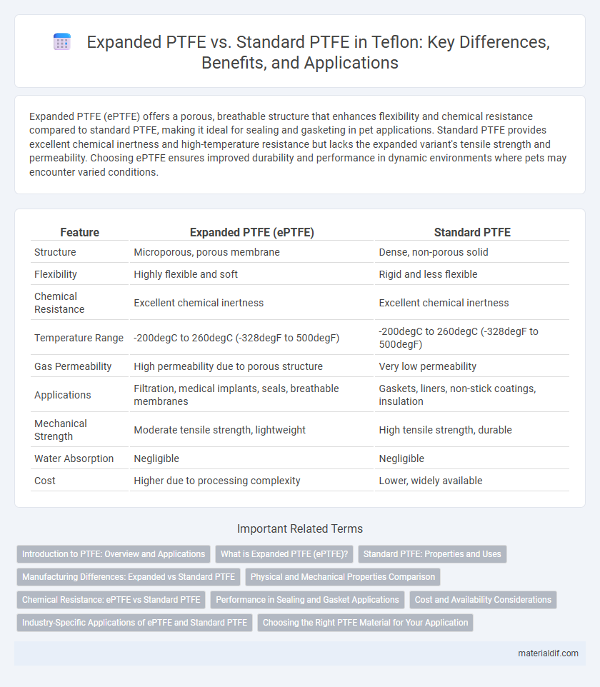 Expanded PTFE vs. Standard PTFE in Teflon: Key Differences, Benefits, and Applications