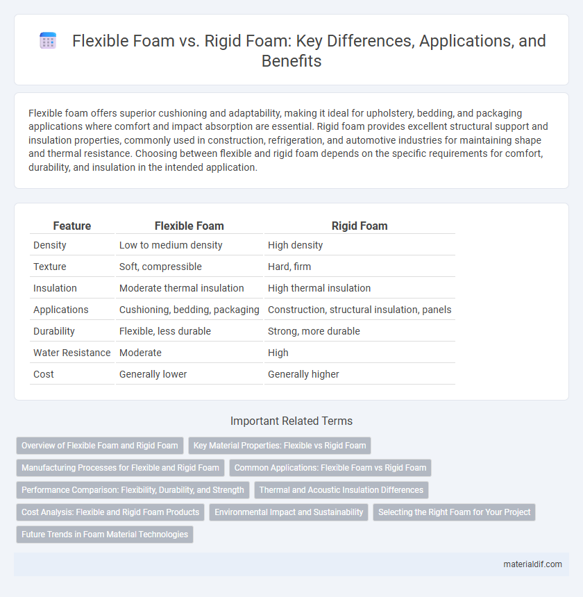 Flexible Foam vs. Rigid Foam: Key Differences, Applications, and Benefits