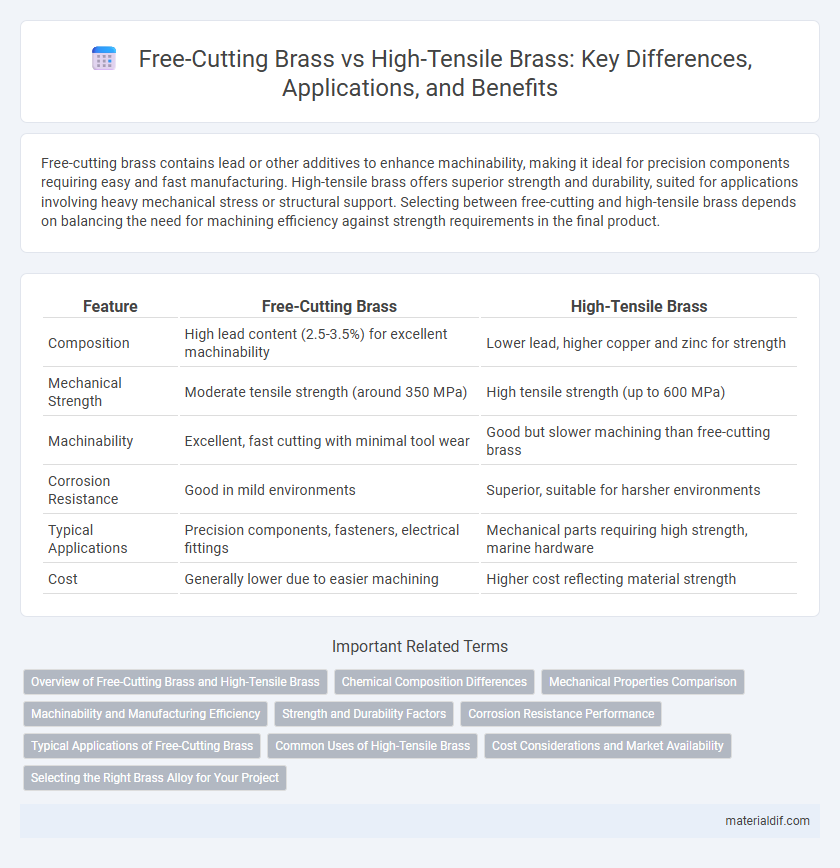 Free-Cutting Brass vs High-Tensile Brass: Key Differences, Applications, and Benefits