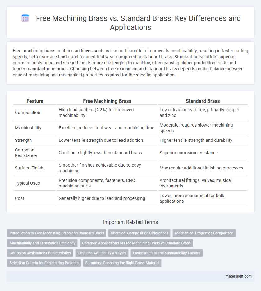 Free Machining Brass vs. Standard Brass: Key Differences and Applications