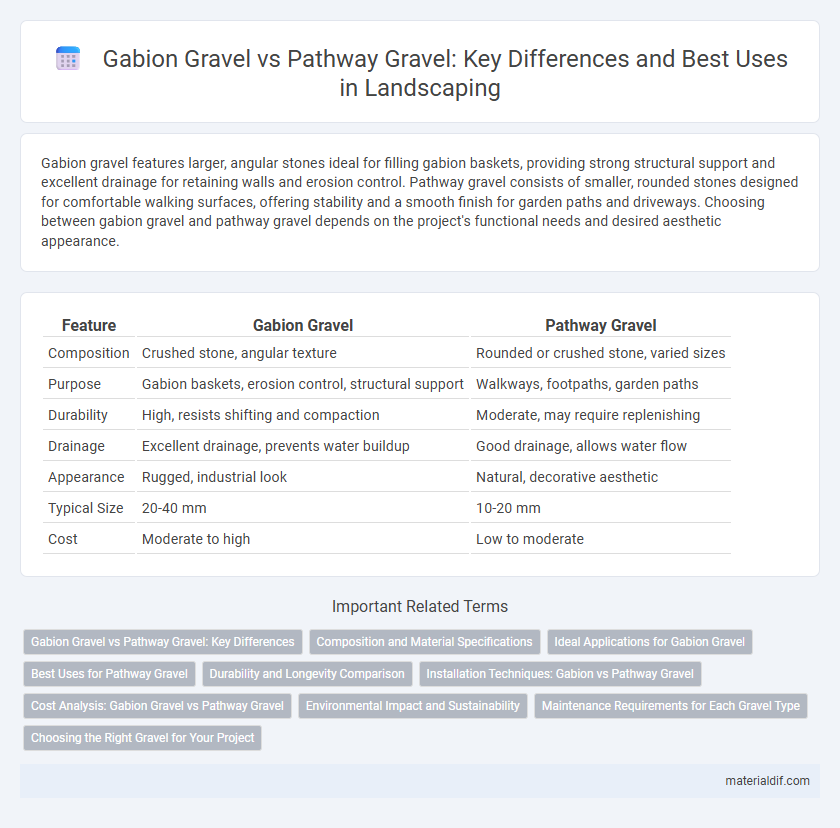 Gabion Gravel vs Pathway Gravel: Key Differences and Best Uses in Landscaping