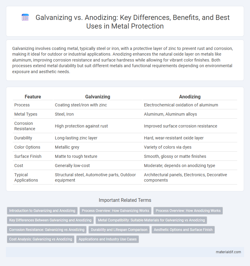 Galvanizing vs. Anodizing: Key Differences, Benefits, and Best Uses in Metal Protection