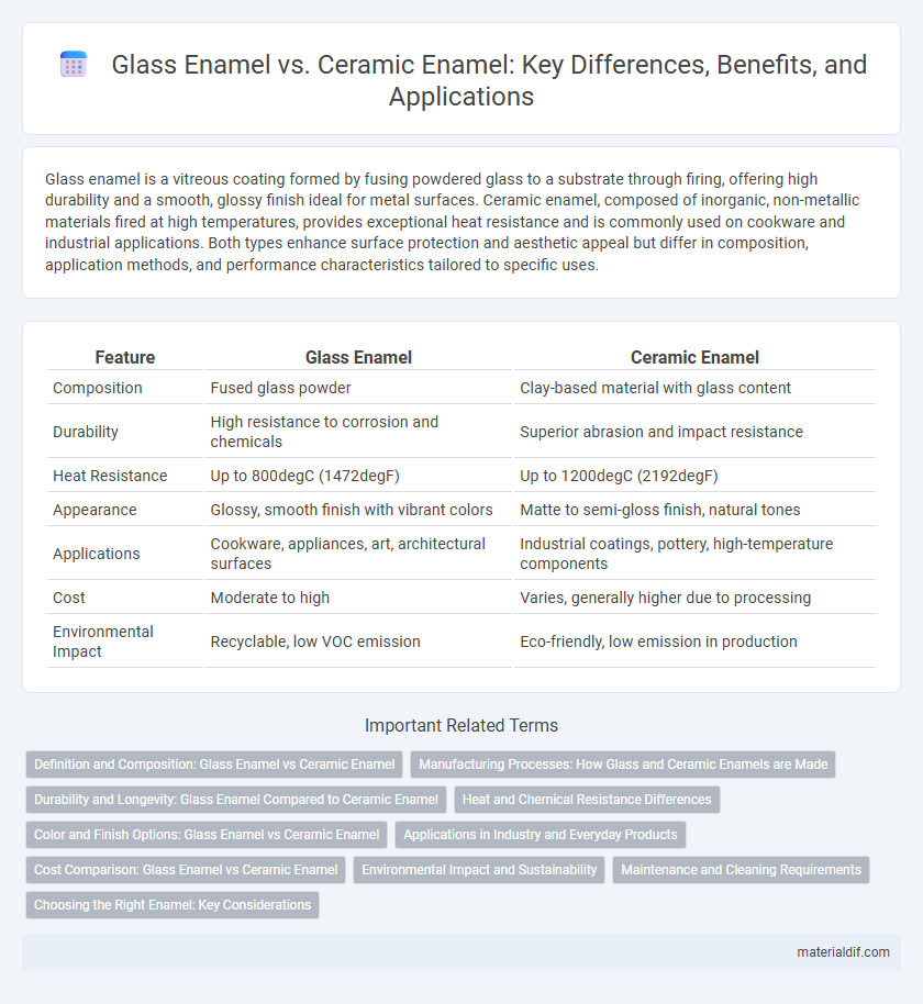 Glass Enamel vs. Ceramic Enamel: Key Differences, Benefits, and Applications