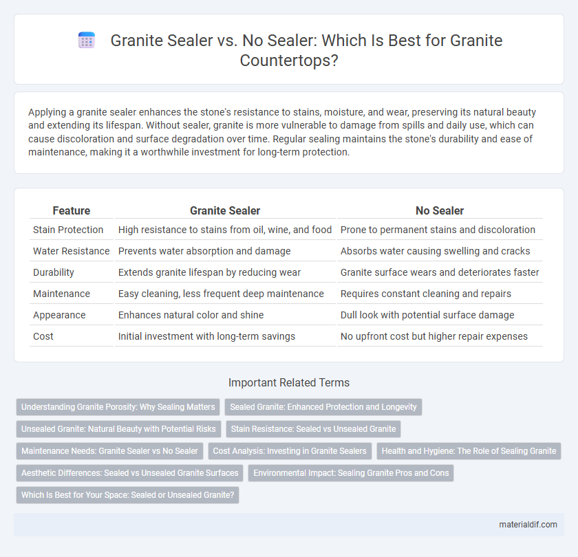 Granite Sealer vs. No Sealer: Which Is Best for Granite Countertops?