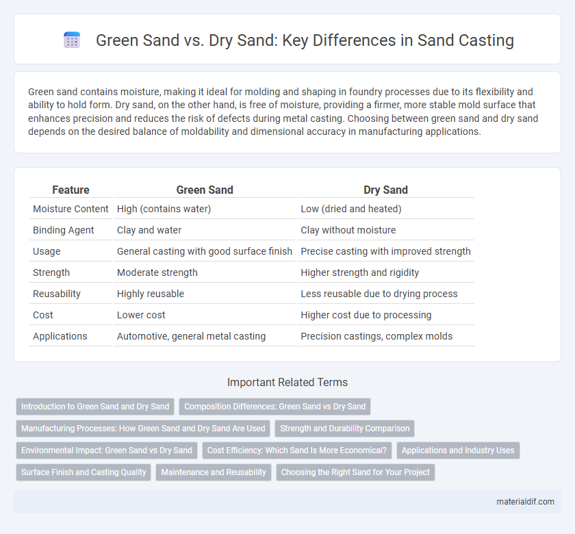 Green Sand vs. Dry Sand: Key Differences in Sand Casting
