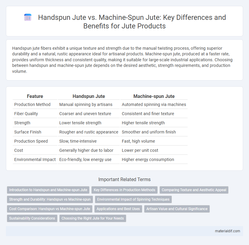 Handspun Jute vs. Machine-Spun Jute: Key Differences and Benefits for Jute Products