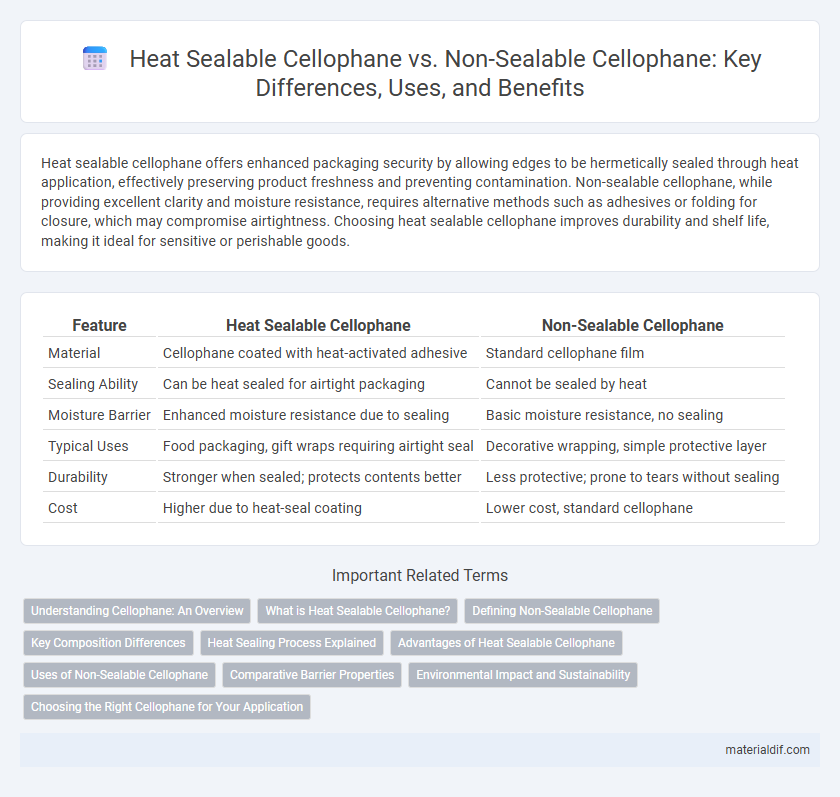 Heat Sealable Cellophane vs. Non-Sealable Cellophane: Key Differences, Uses, and Benefits