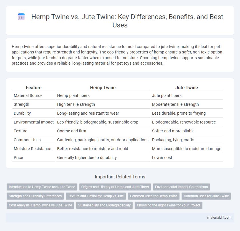 Hemp Twine vs. Jute Twine: Key Differences, Benefits, and Best Uses