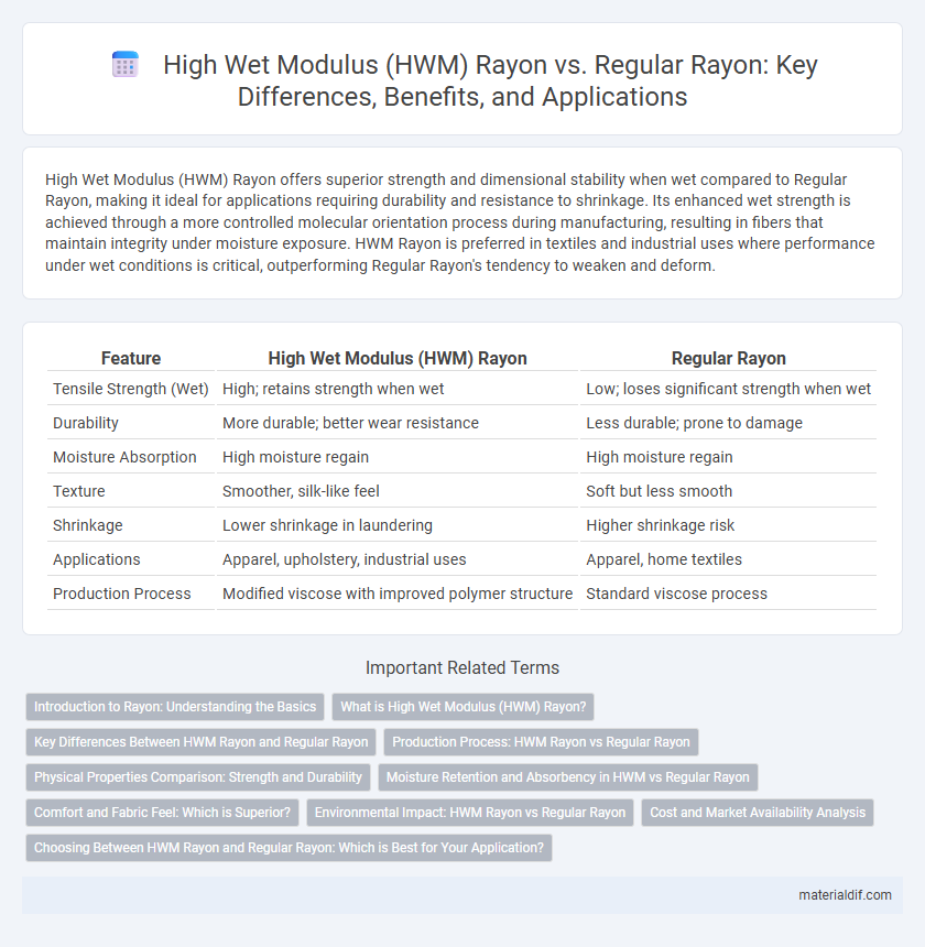 High Wet Modulus (HWM) Rayon vs. Regular Rayon: Key Differences, Benefits, and Applications