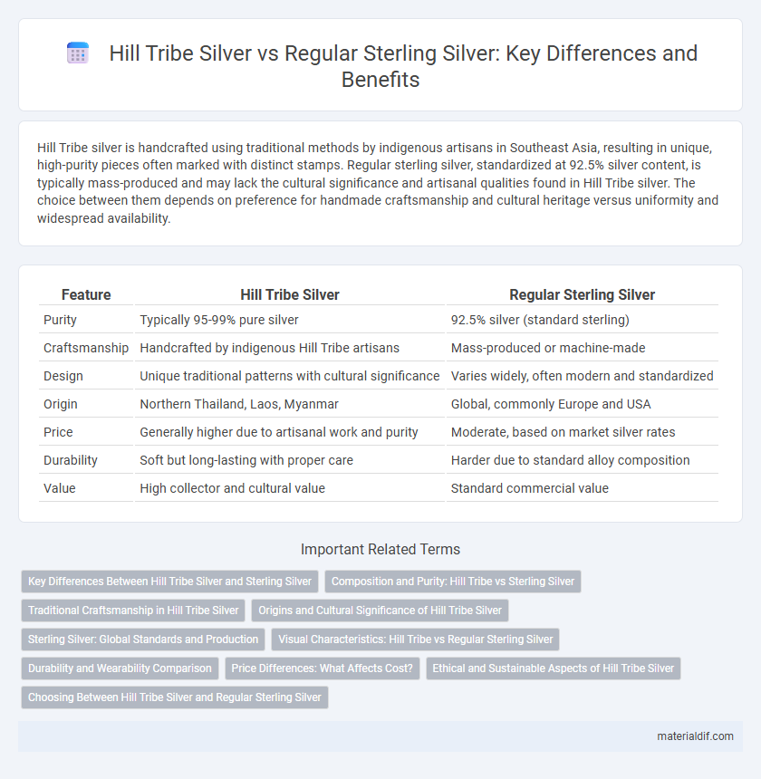 Hill Tribe Silver vs Regular Sterling Silver: Key Differences and Benefits