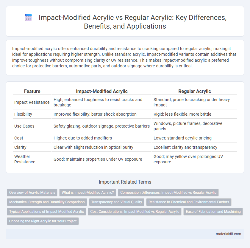 Impact-Modified Acrylic vs Regular Acrylic: Key Differences, Benefits, and Applications