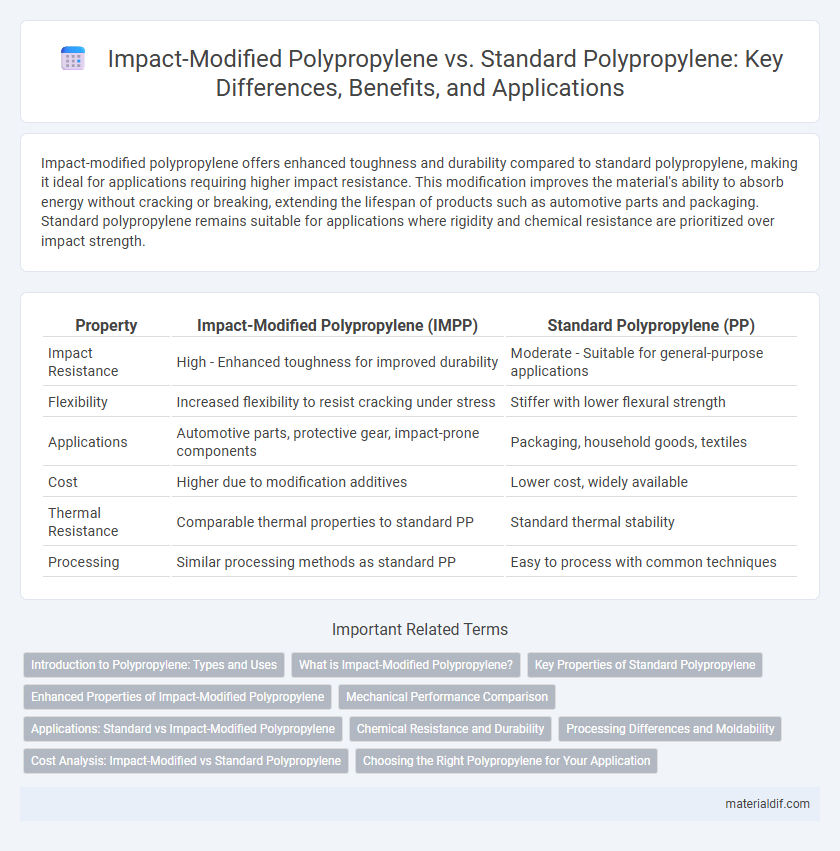Impact-Modified Polypropylene vs. Standard Polypropylene: Key Differences, Benefits, and Applications