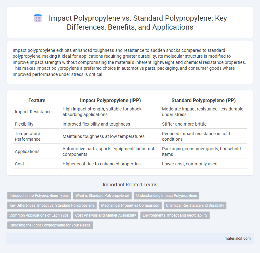Impact Polypropylene vs. Standard Polypropylene: Key Differences, Benefits, and Applications