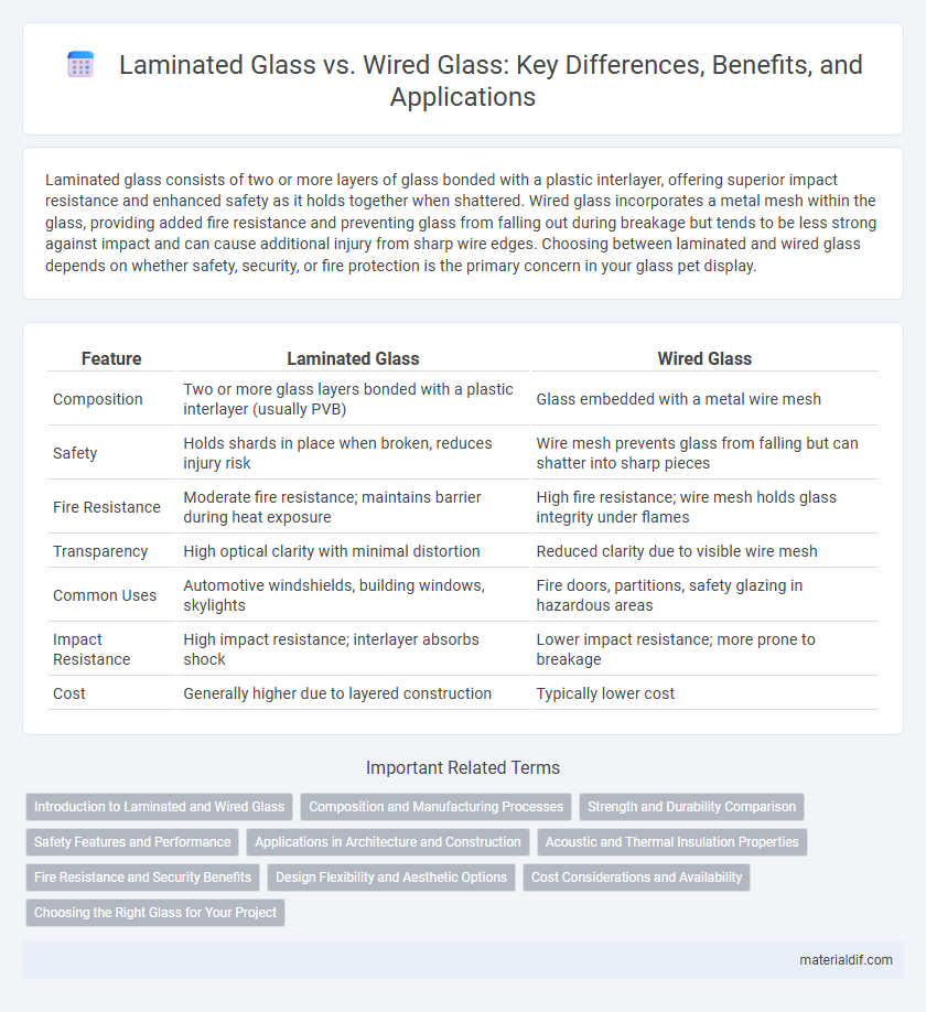 Laminated Glass vs. Wired Glass: Key Differences, Benefits, and Applications