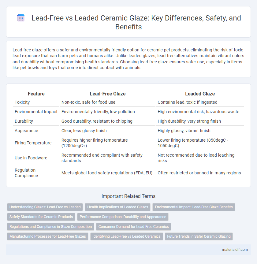 Lead-Free vs Leaded Ceramic Glaze: Key Differences, Safety, and Benefits