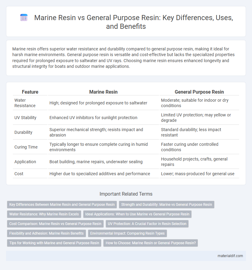 Marine Resin vs General Purpose Resin: Key Differences, Uses, and Benefits