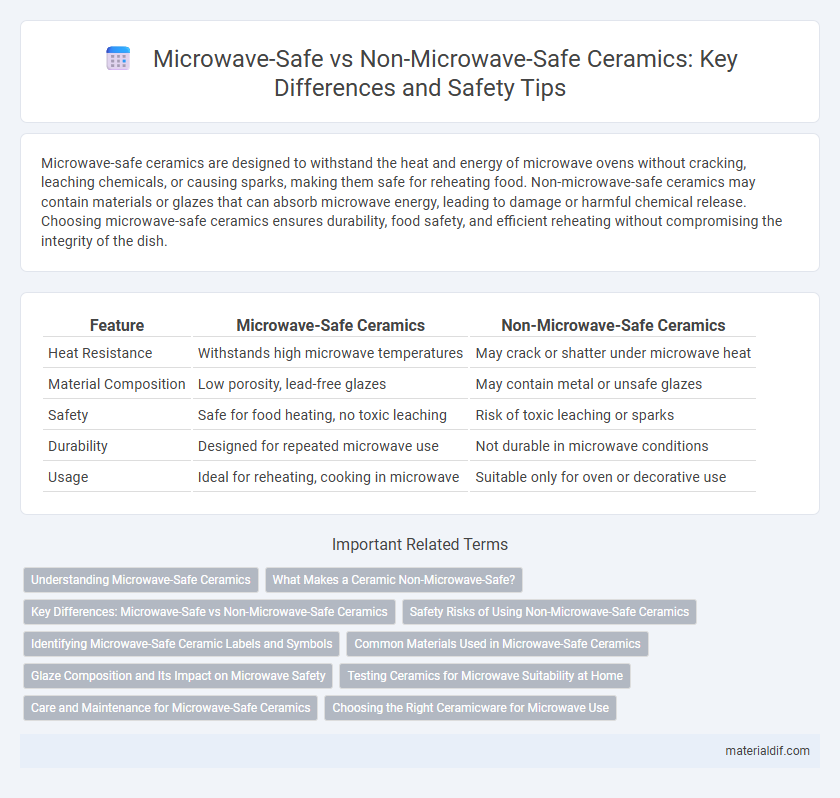 Microwave-Safe vs Non-Microwave-Safe Ceramics: Key Differences and Safety Tips