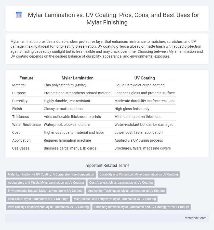 Mylar Lamination vs. UV Coating: Pros, Cons, and Best Uses for Mylar Finishing