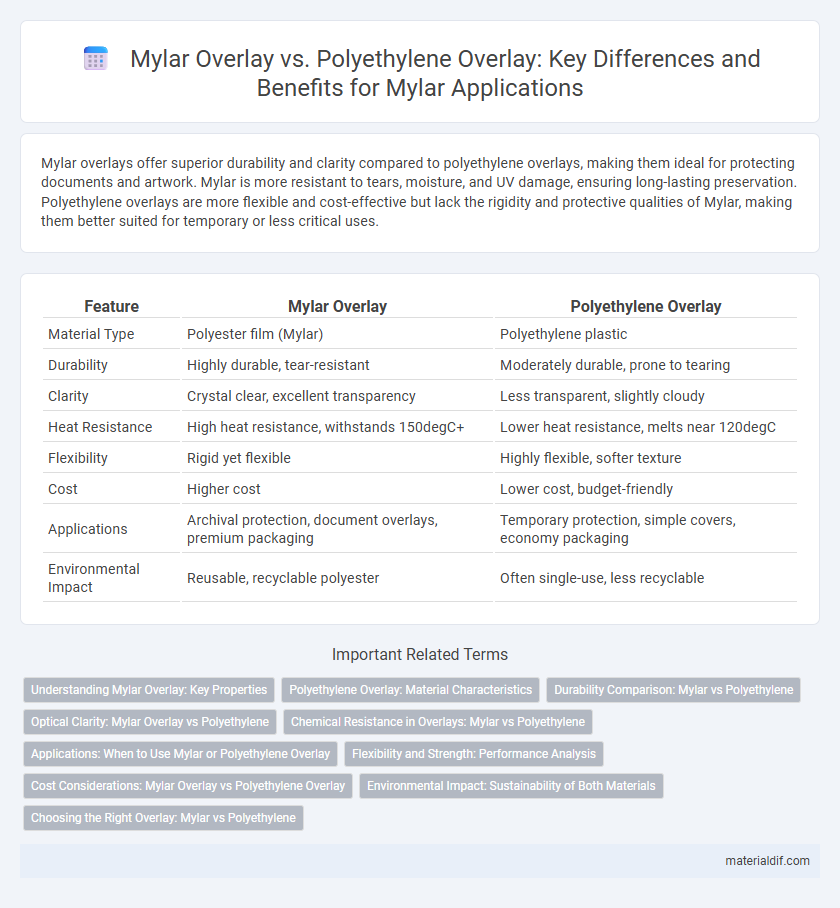 Mylar Overlay vs. Polyethylene Overlay: Key Differences and Benefits for Mylar Applications