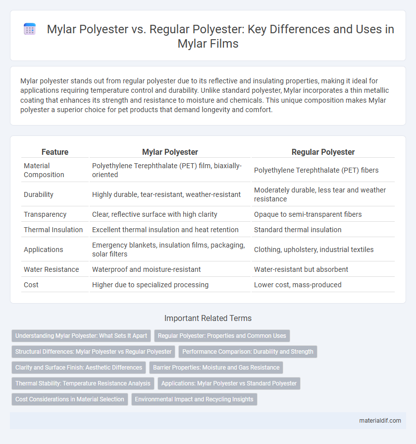 Mylar Polyester vs. Regular Polyester: Key Differences and Uses in Mylar Films