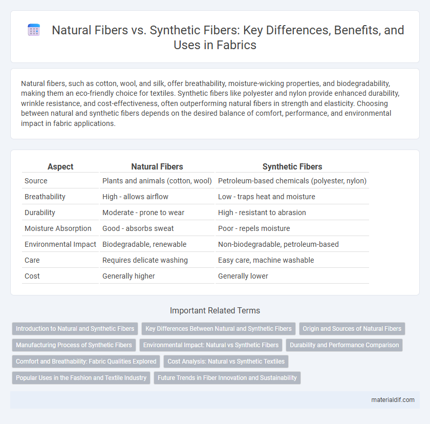 Natural Fibers vs. Synthetic Fibers: Key Differences, Benefits, and Uses in Fabrics