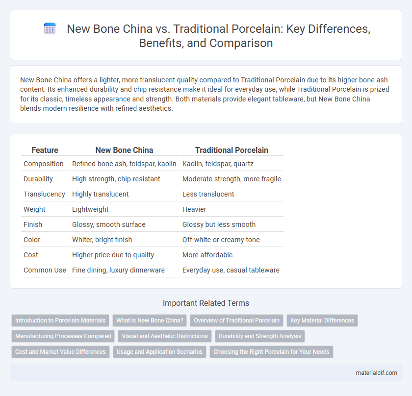 New Bone China vs. Traditional Porcelain: Key Differences, Benefits, and Comparison