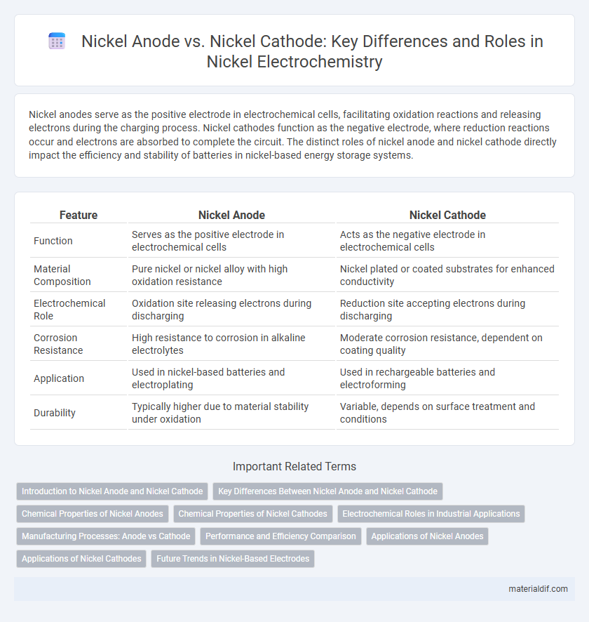 Nickel Anode vs. Nickel Cathode: Key Differences and Roles in Nickel Electrochemistry