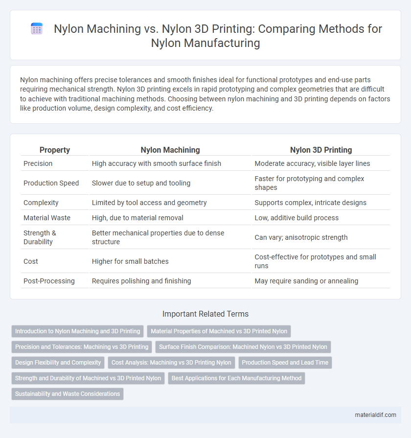 Nylon Machining vs. Nylon 3D Printing: Comparing Methods for Nylon Manufacturing