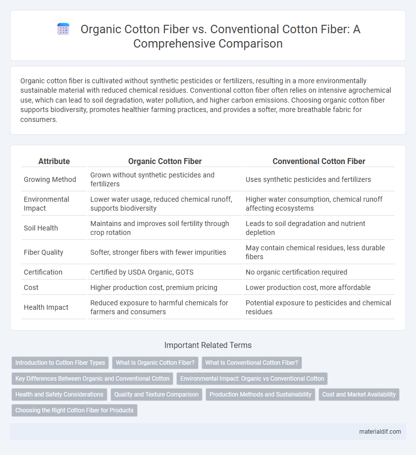 Organic Cotton Fiber vs. Conventional Cotton Fiber: A Comprehensive Comparison