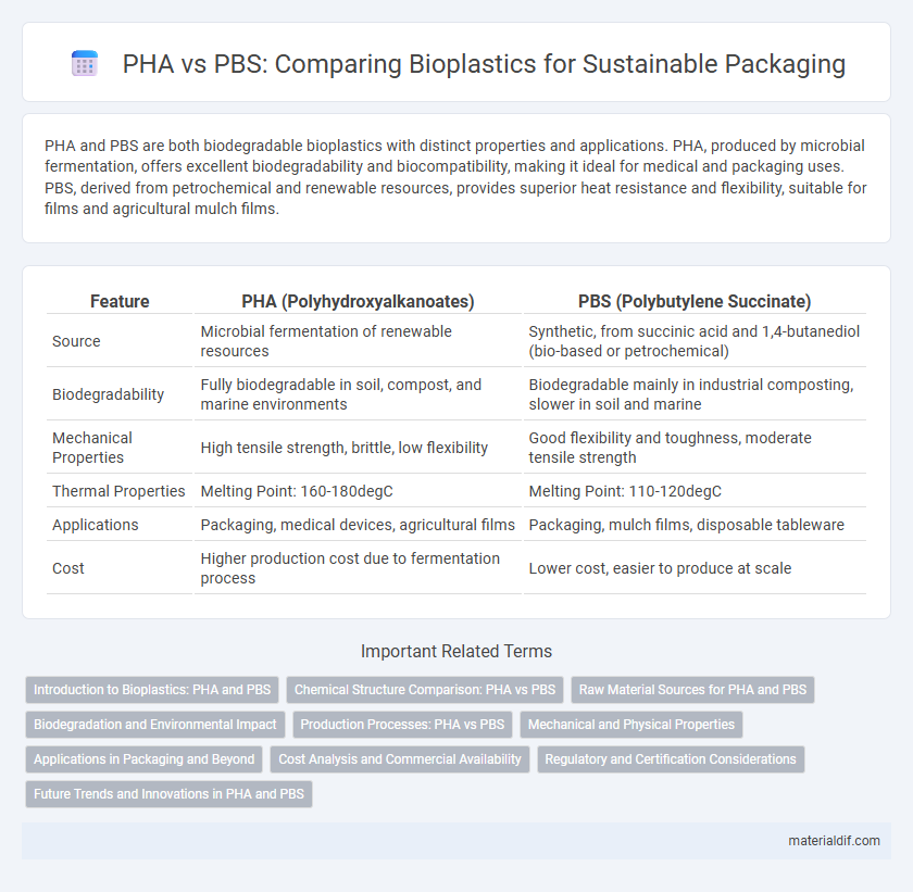 PHA vs PBS: Comparing Bioplastics for Sustainable Packaging