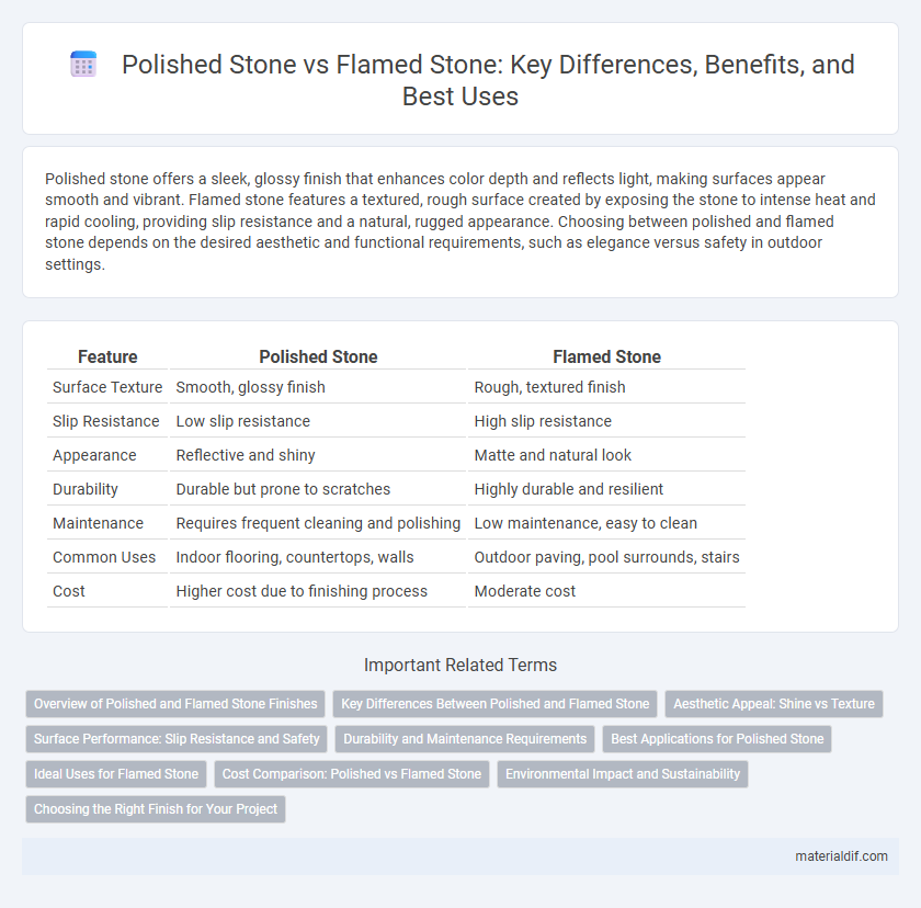 Polished Stone vs Flamed Stone: Key Differences, Benefits, and Best Uses