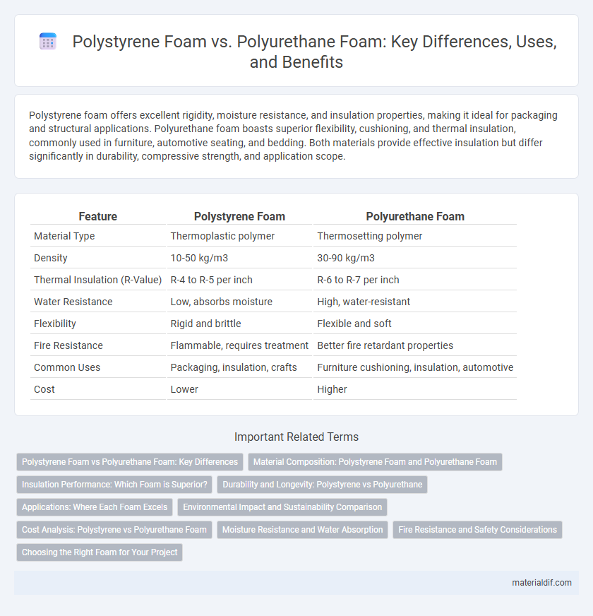 Polystyrene Foam vs. Polyurethane Foam: Key Differences, Uses, and Benefits