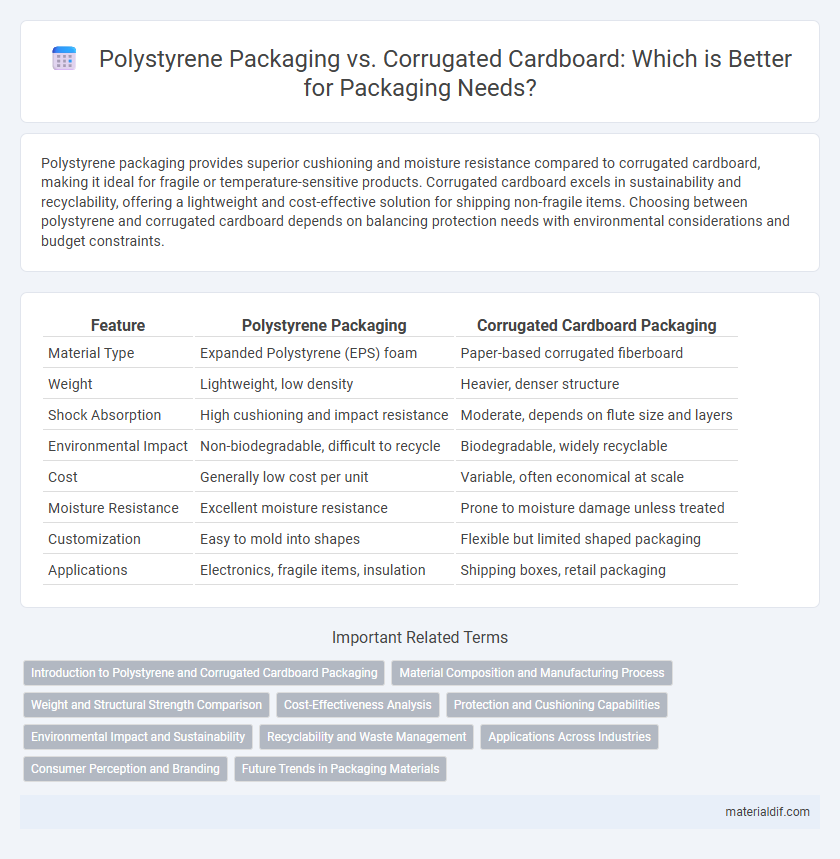 Polystyrene Packaging vs. Corrugated Cardboard: Which is Better for Packaging Needs?