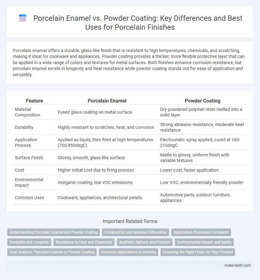 Porcelain Enamel vs. Powder Coating: Key Differences and Best Uses for Porcelain Finishes