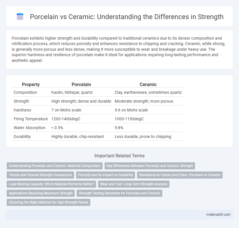 Porcelain vs Ceramic: Understanding the Differences in Strength