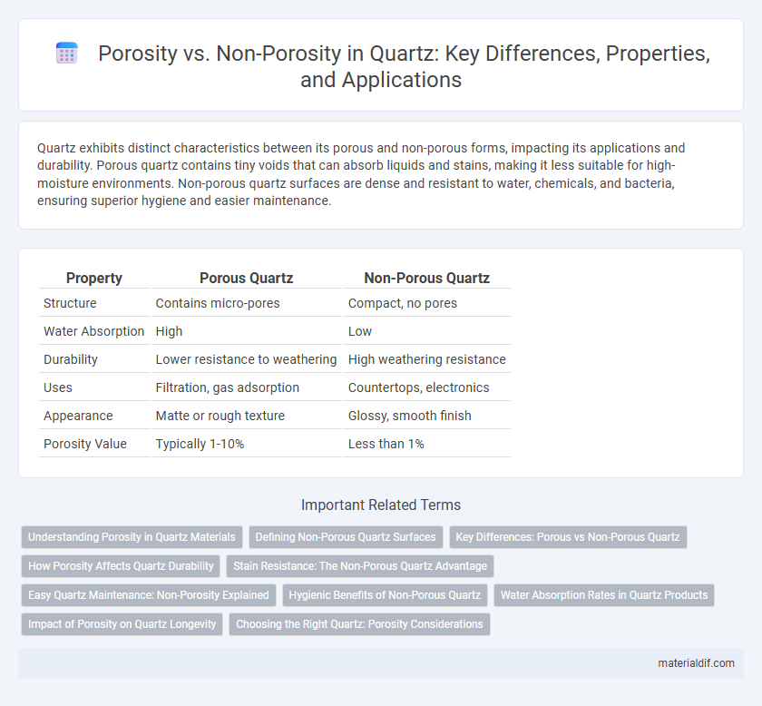 Porosity vs. Non-Porosity in Quartz: Key Differences, Properties, and Applications